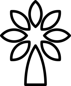 Plant Flower Outline Outline Svg Vector, Free Vectors File